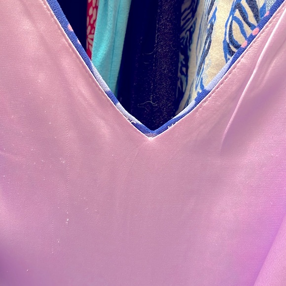 Lilly Pulitzer Ronnie Romper in Light Lilac “Trunks in the Air” - Picture 15 of 15